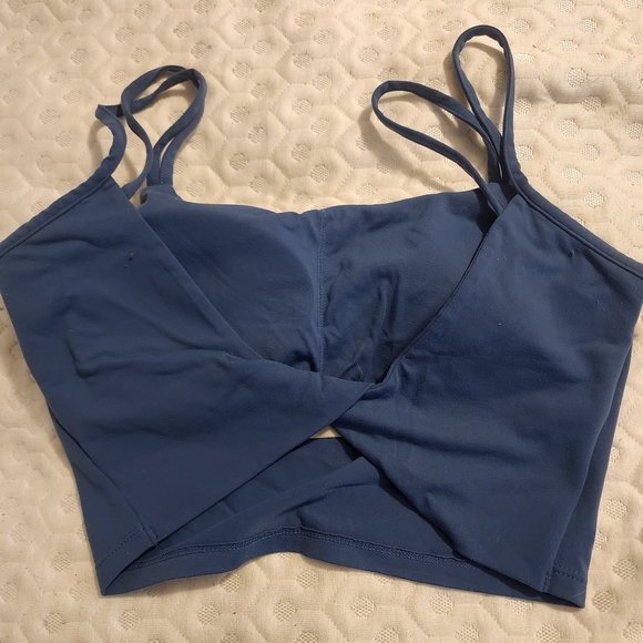 Fabletics Blue Sports Bra - Picture 2 of 2